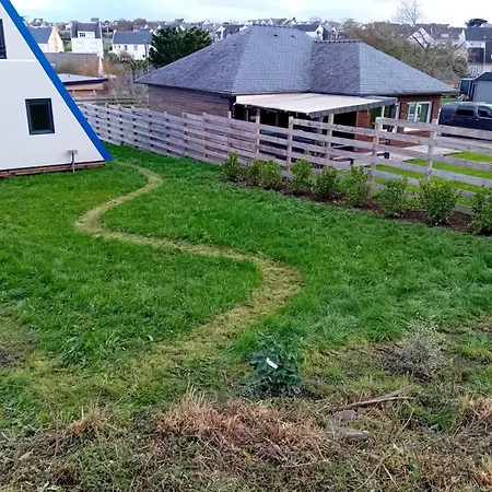Chalet Le Tipi Bleu Tiny House Neuve Avec Terrasse Et Jardin *